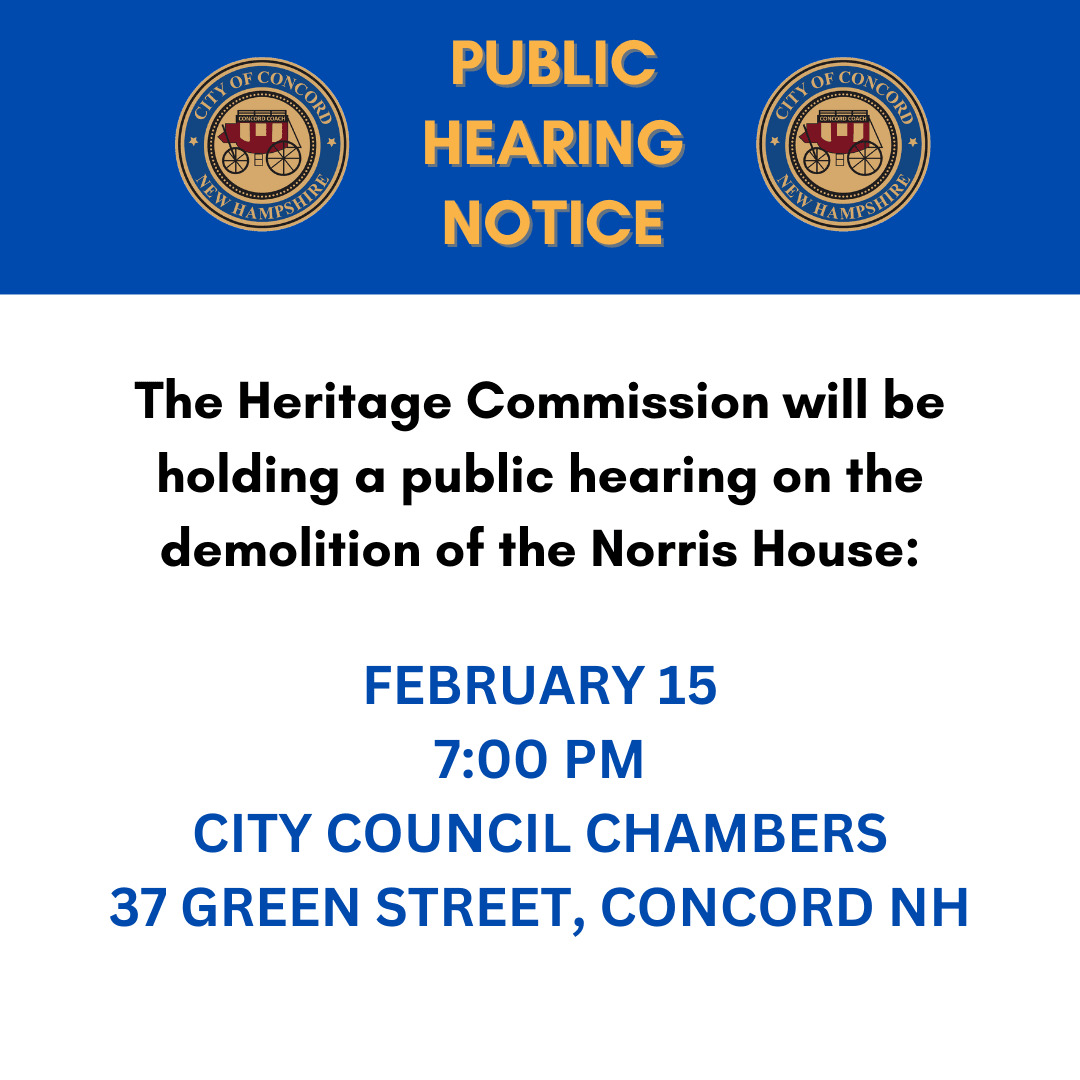 _Norris House Demo Public Hearing Feb. 15 Slide (Instagram Post)