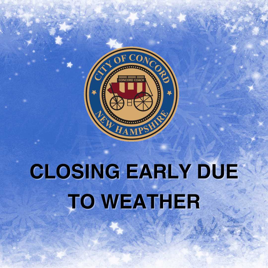 CLOSING EARLY DUE TO WEATHER