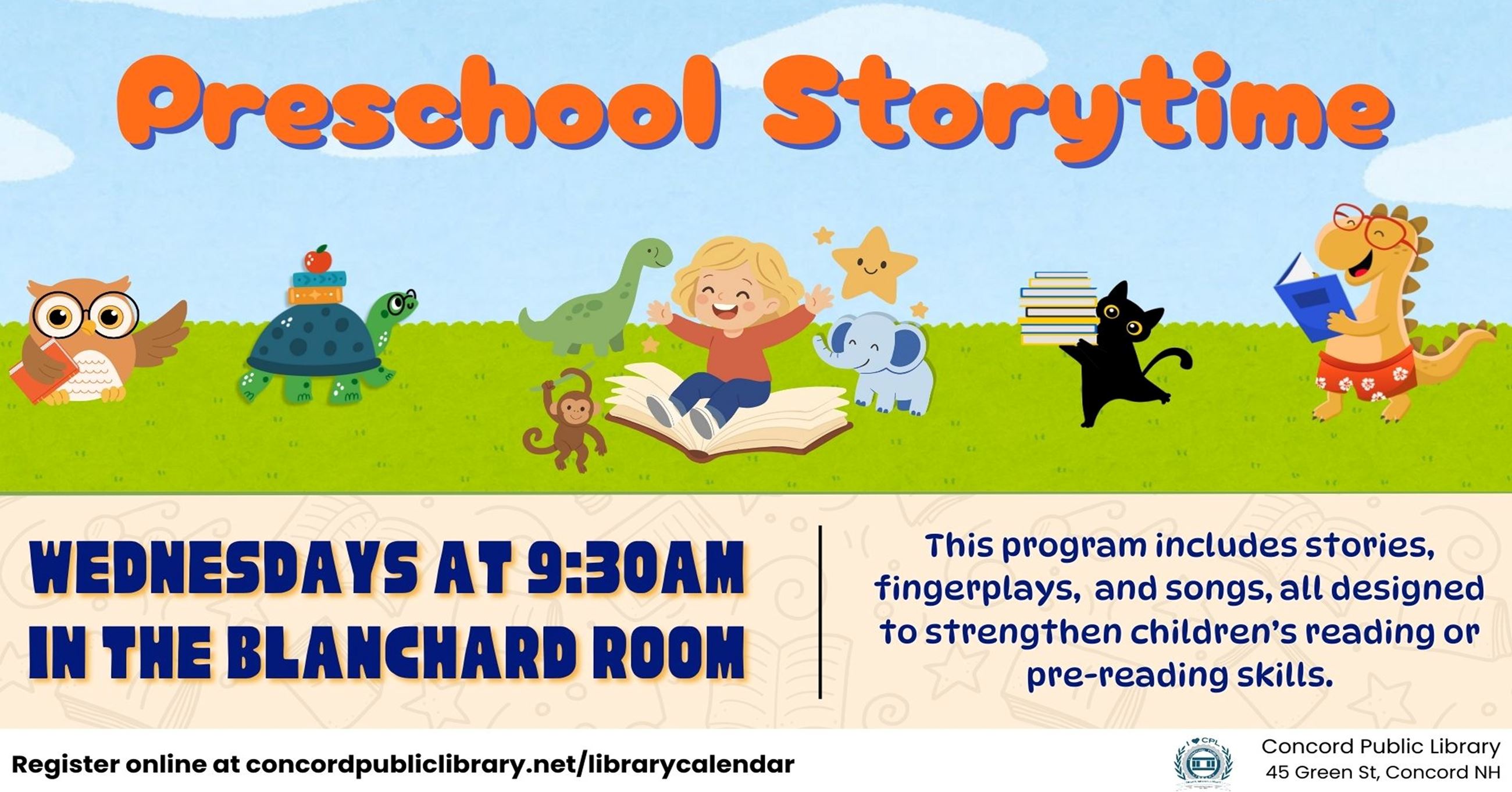Preschool Storytime