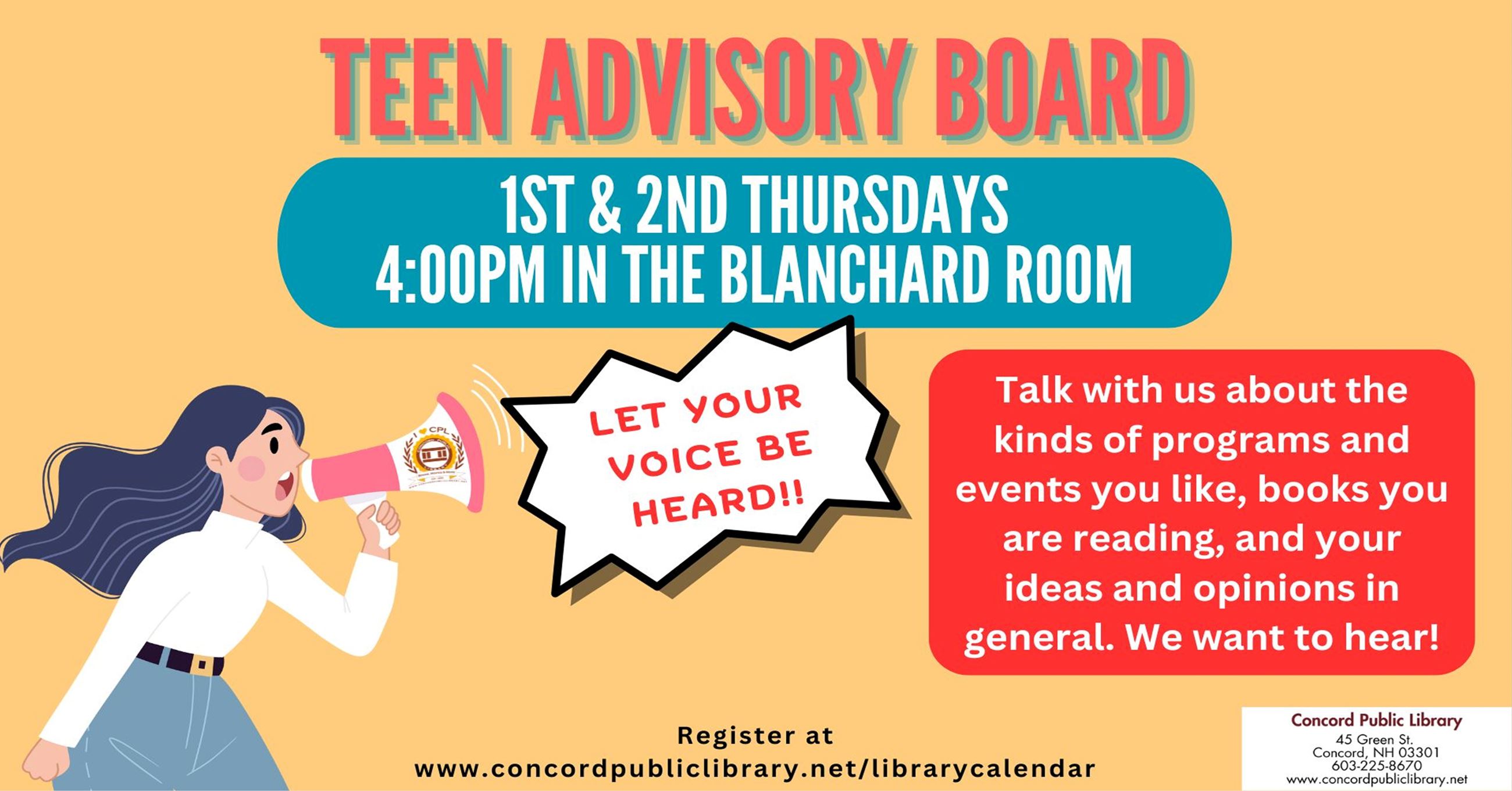 Teen Advisory Board